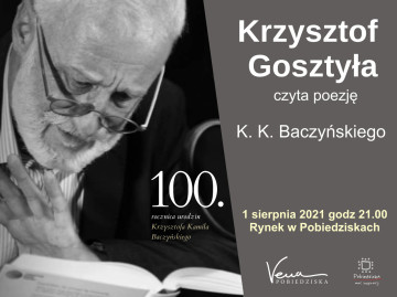 maly główne 100 rocznica Krzysztofa Kamila Baczyńskiego